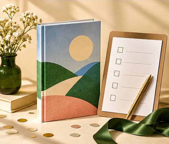 A finished book ready to publish